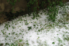 Krzeszowice po gradobiciu, 2008