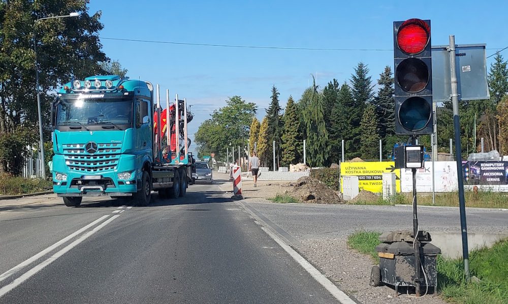 Problemy z budową ronda na krajówce. Gmina wybierze nowego wykonawce