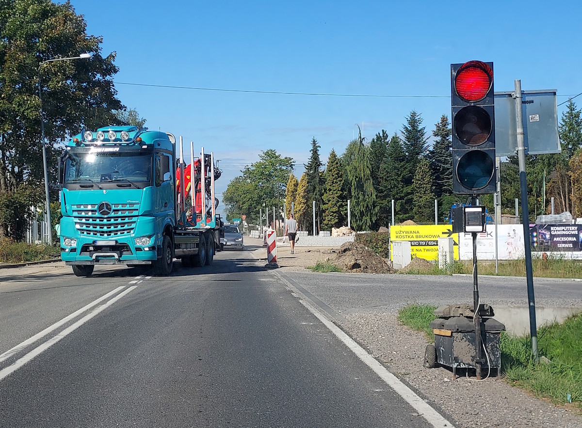 Problemy z budową ronda na krajówce. Gmina wybierze nowego wykonawce
