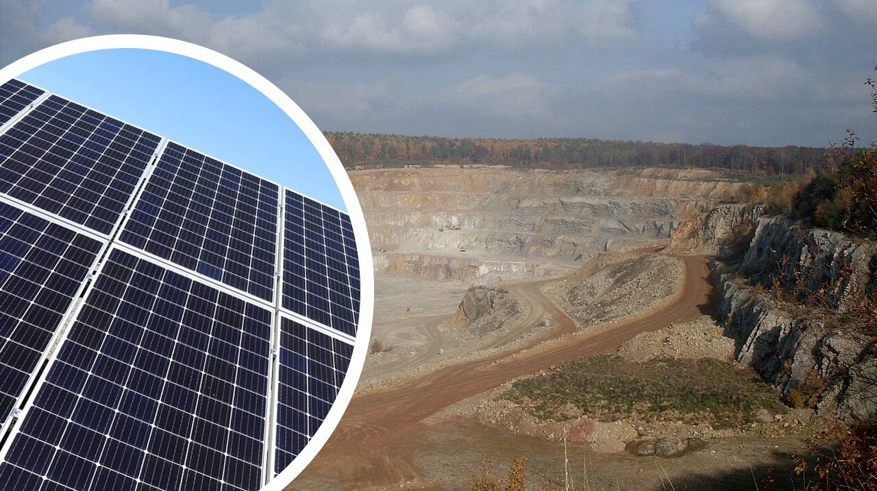 Na terenie kamieniołomu może powstać instalacja fotowoltaiczna
